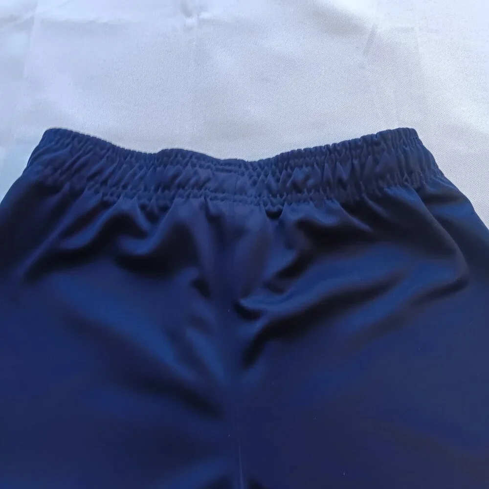 Icer Brands Navy NBA  Athletic Short Youth Size 14/16 Elastic Waist Polyester D8